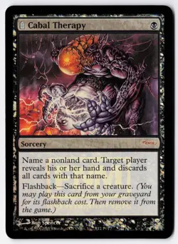 Cabal Therapy - Foil - MTG Friday Night Magic 2005 - RareCo - Image 1