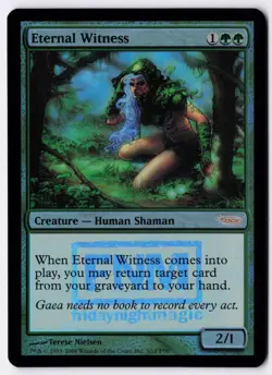 Eternal Witness - Foil - MTG Friday Night Magic 2008 - RareCo - Image 1