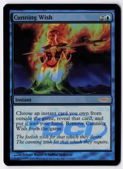 Cunning Wish - Foil - MTG Judge Promos - RareCo - Image 1