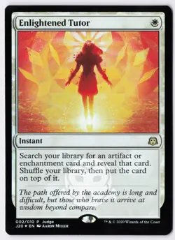Enlightened Tutor - Foil - MTG Judge Promo - RareCo - Image 1