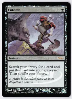 Entomb - Foil - MTG Judge Promo - RareCo - Image 1