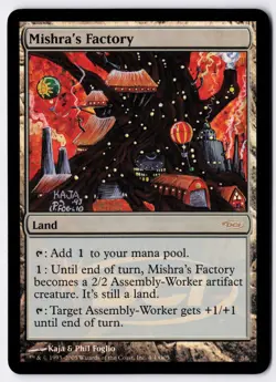 Mishra's Factory - Foil - MTG Judge Promo - RareCo - Image 1