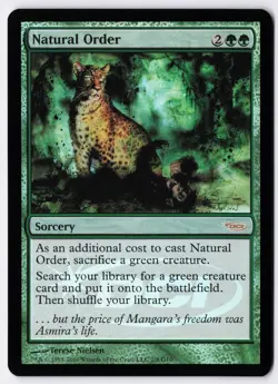Natural Order - Foil - MTG Judge Promo - RareCo - Image 1