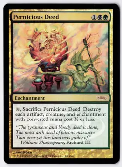 Pernicious Deed - Foil - MTG Judge Promo - RareCo - Image 1