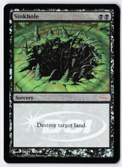 Sinkhole - Foil - MTG Judge Promo - RareCo - Image 1