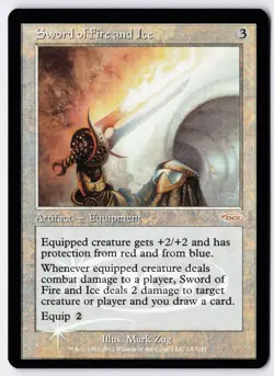 Sword of Fire and Ice - Foil - MTG Judge Promo - RareCo - Image 1