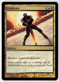 Vindicate - Foil - MTG Judge Promo - RareCo - Image 1