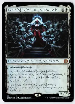 Elesh Norn, Mother of Machines (Phyrexian) - Foil - MTG Phyrexia: ONE - RareCo - Image 1