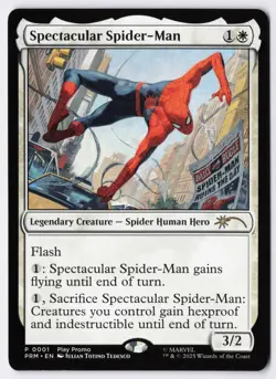 Spectacular Spider-Man - MTG Magic Spotlight: Spider-man - RareCo - Image 1