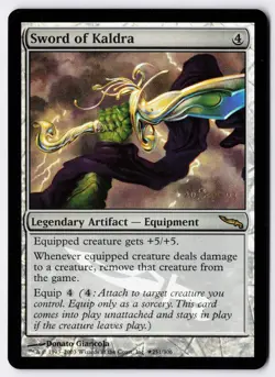 Sword of Kaldra - Foil - MTG Mirrodin Prerelease Promos - RareCo - Image 1