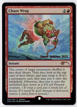 Chaos Wrap - Foil - MTG Special Occasions: Happy Holidays - RareCo - Image 1