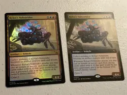 2 x mtg Kylox's Voltstrider, 1 pre-release foil, Murders at Karlov Manor - Image 1