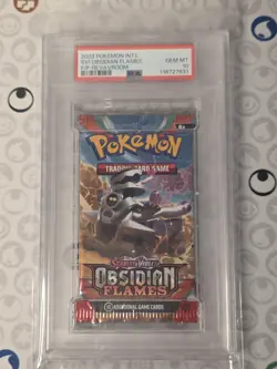 Pokemon Obsidian Flames Booster Pack Set PSA 10 Sequential - Image 5