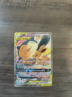 Pokemon TCG Eevee & Snorlax GX 066/095 SM9 - Image 2