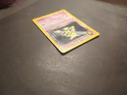 Dark Alakazam 1/82 Holo - 2000 Pokemon Team Rocket Unlimited Damaged Creases HP - Image 3