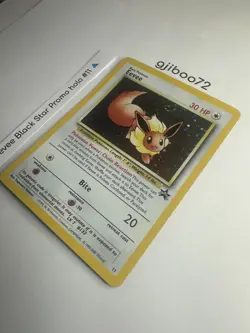 Pokemon - Eevee Black Star Promo 11 Holo - Rare - 1999-2000 WoTC - Image 2