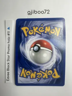 Pokemon - Eevee Black Star Promo 11 Holo - Rare - 1999-2000 WoTC - Image 4