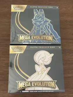 🏆 Pokemon TCG Mega Evolution Gardevoir & Lucario ETB Elite Trainer Box Set of 2 - Image 1