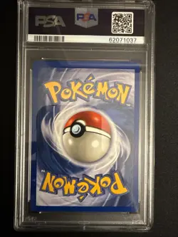 1999 Pokemon Jungle Holo Venomoth #13A PSA 8 - Image 2
