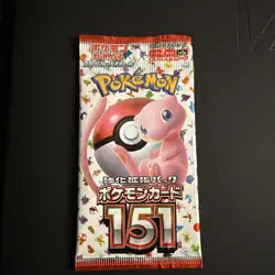 Japanese Pokemon TCG Scarlet & Violet - Pokemon 151 Booster Pack- 7 card pack - Image 1