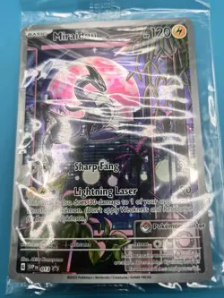 MIRAIDON Pokemon Center Exclusive Promo SVP #013 Sealed! - Image 1