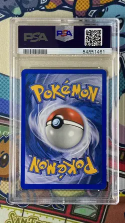 PSA 7 Vaporeon Reverse Holo 19/115 Unseen Forces 2005 Pokemon - Image 2