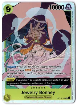 Jewelry Bonney OP13-108 Super Rare Carry on His Will One Piece Mint NM - Image 1