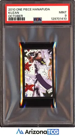 One Piece 2010 Kuzan October One Piece Hanafuda PSA 9 - Image 1