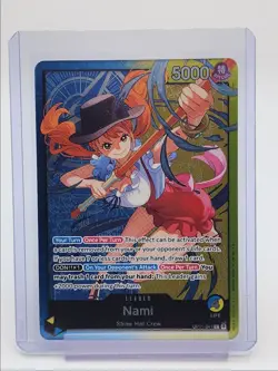 NAMI 2025 ONE PIECE A FIST OF DIVINE SPEED LEADER A #OP11-041 Q4490 - Image 1