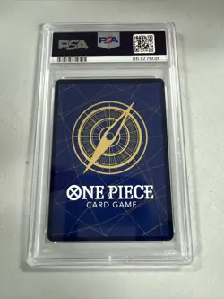 PSA 10 One Piece Card Game New Genesis ST11-004 Uta Promo Alt Art Film Red - Image 2