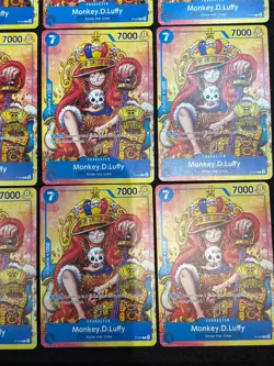 (9) Monkey D. Luffy Alt Art P-043 2nd Anniversary Promo One Piece TCG Lot NM-MT - Image 4