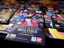 One Piece OP-09 Emperors in the New World One Piece Sleeved Booster Lot Of (6) - Image 1