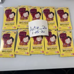 One Piece OP-07 Sleeved Blister Booster Packs 500 Years in the Future -Lot of 10 - Image 1