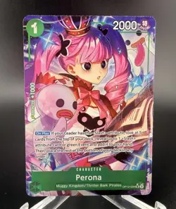 One Piece CCG Perona OP12-034 Alt Art SR - English - Image 1