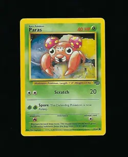 Paras 59/64 - Pokemon Card Jungle Edition Base Set 1999 NM/M (Never Played) - Image 1