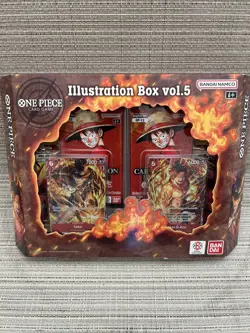 2026 OP One Piece Illustration Box Vol 5 Card Game Booster Box Sealed In Hand - Image 1