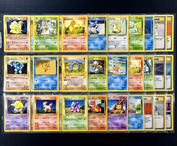 1999 Pokemon BASE SET Cards Lot SHADOWLESS HOLO Ninetales RARE 1st Edition WotC - Image 1