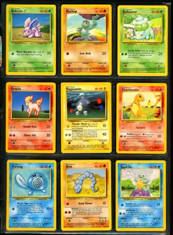 1999 Pokemon BASE SET Cards Lot SHADOWLESS HOLO Ninetales RARE 1st Edition WotC - Image 5