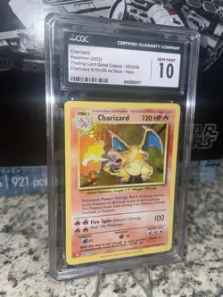 Charizard #003/034 CLC Trading Card Game Classic Holo - CGC 10 Gem Mint - Image 2