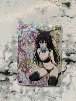 Tohka Yatogami Date A Live Goddess Story DMG K1-ZR Anime Girl Waifu Card Cute - Image 1