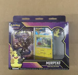 Pokemon TCG - Morpeko Pin Collection Combo - 3 Booster Packs + Promo Card - Image 1