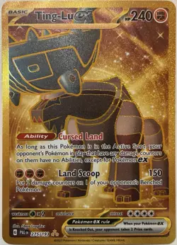 Pokemon Card - Ting-Lu ex 243/193 Full Art - Paldea Evolved - Image 1