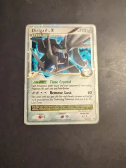 LP Dialga G LV.X 122/127 - Pokemon Card Platinum Holo Damaged Creases Wear HP - Image 1