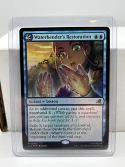 Waterbender’s Restoration MTG #0099 Avatar The Last Airbender Foil Card - Image 1