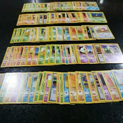 WOTC Pokemon Base Set Card Lot 100+ LP-HP Vintage • Actual Cards Shown - Image 2