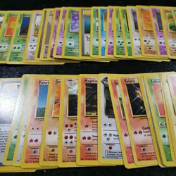 WOTC Pokemon Base Set Card Lot 100+ LP-HP Vintage • Actual Cards Shown - Image 4