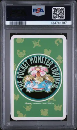 1996 POKEMON GREEN VERSION PLAYING CARDS 7 OF DIAMONDS #113 CHANSEY PSA 10 - Image 2