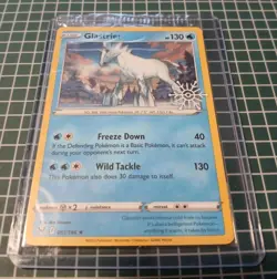 Sealed Promo Holo Glastrier w/Snowflake Stamp 051/196 Pokemon Card Lost Origin - Image 2