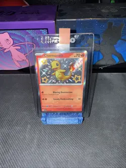 Pokemon TCG Charmander 109/091 Paldean Fates 2024 Shiny Rare Card - Image 1