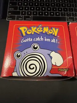 SEALED 1999 Pokemon 23k Gold Plated Card Pokeball BK Poliwhirl Togepi Jigglypuff - Image 3